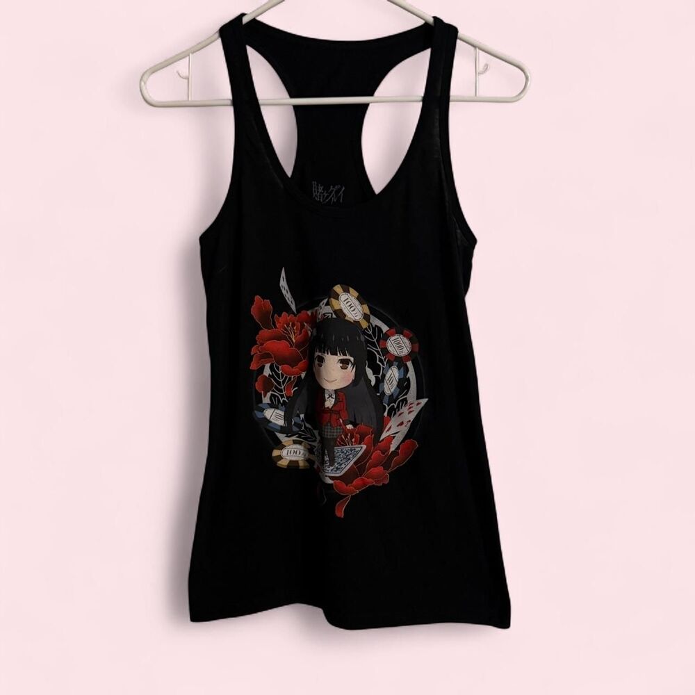 Avex Pictures Tank Womens M Black Kakegurui Yumeko Jabami Racerback